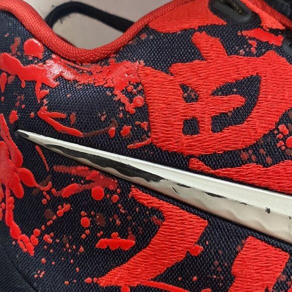 NIKE KYRIE 3 “Samurai” 852395-900 Black Red Shoes Size 10 main image 8